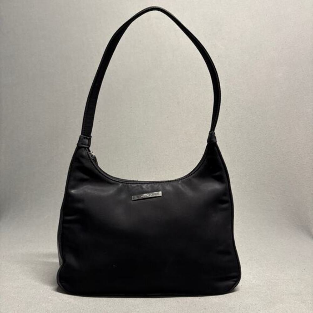 Y2K NINE WEST Women's Black‎ Hobo Shoulder Bag